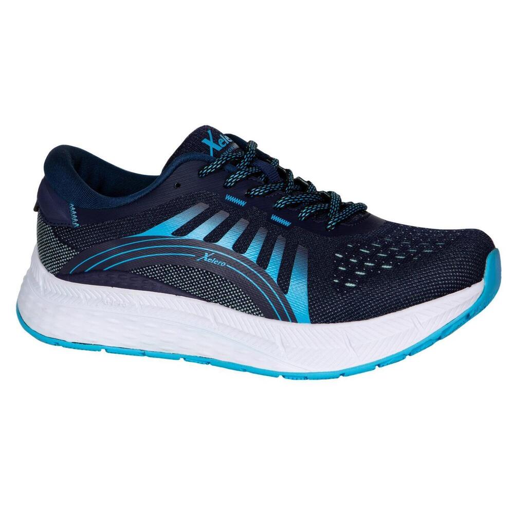 NEW XELERO women's steadfast ii running shoes in navy/ocean
